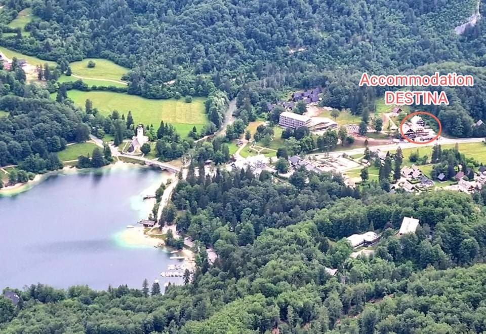 Accommodation Destina, Lake Bohinj Buitenkant foto